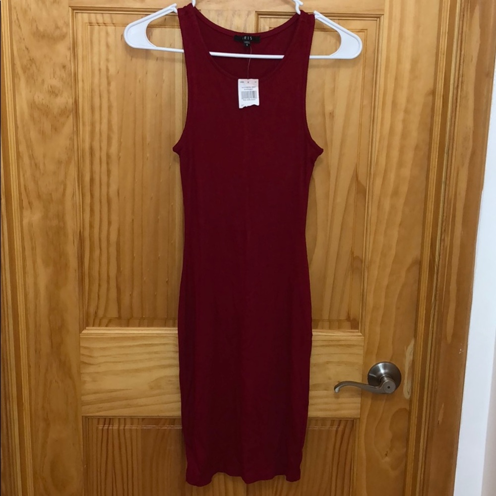 Beautiful burgundy dress